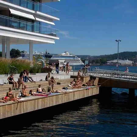 Luxurious At Tjuvholmen Right Next To Thethief Spa * Oslo