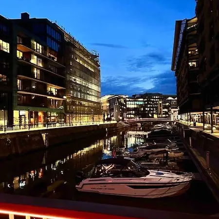 Apartment Luxurious At Tjuvholmen Right Next To Thethief Spa *